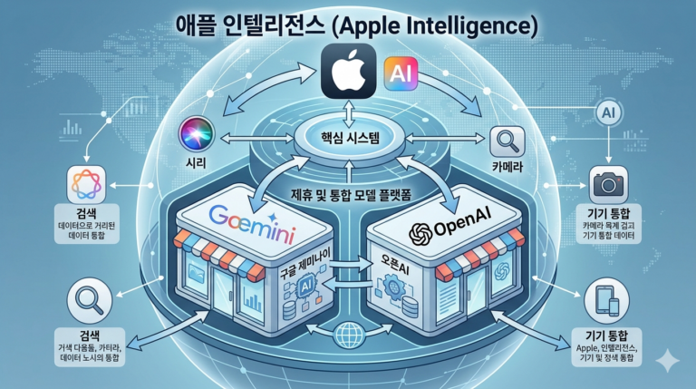 애플 AI 전망: 구글·MS가 종속된 이유, 향후 10년 패권 분석