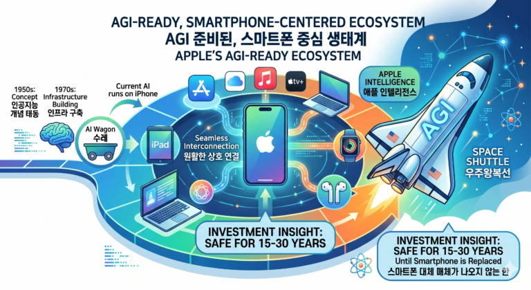 애플 투자: AGI 시대 도래, 왜 우리는 여전히 ‘애플(Apple)’에 투자해야 할까?