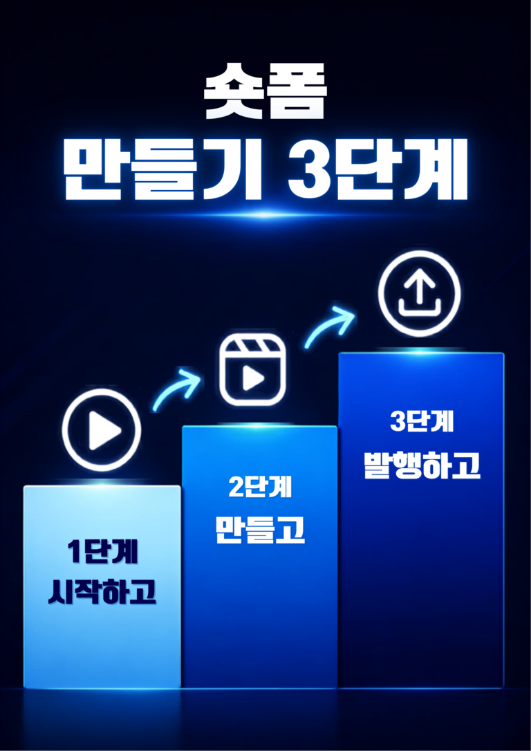 숏츠 영상 1편 만들어 유튜브, 스레드에 홍보하기:참! 애썼어