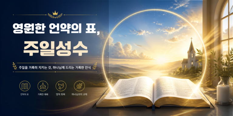 출애굽기 30~31장 설교: 성막의 완성 분향단과 물두멍, 그리고 안식일(주일성수)의 참된 의미