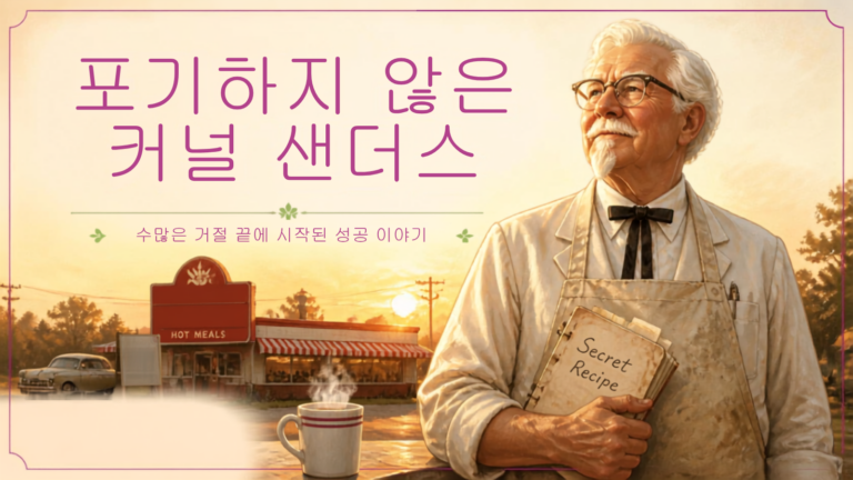 60대 꿈에 미쳐 다시 시작하라.