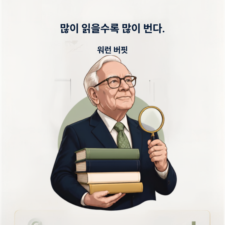 자기계발: 책을 읽지 않는 자, 투자에 성공할 수 없다?