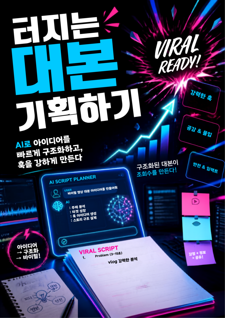 숏츠 영상: 제미나이 x 캡컷으로 무료 숏츠 만들기! 유튜브 & 스레드 마케팅 완벽 플로우