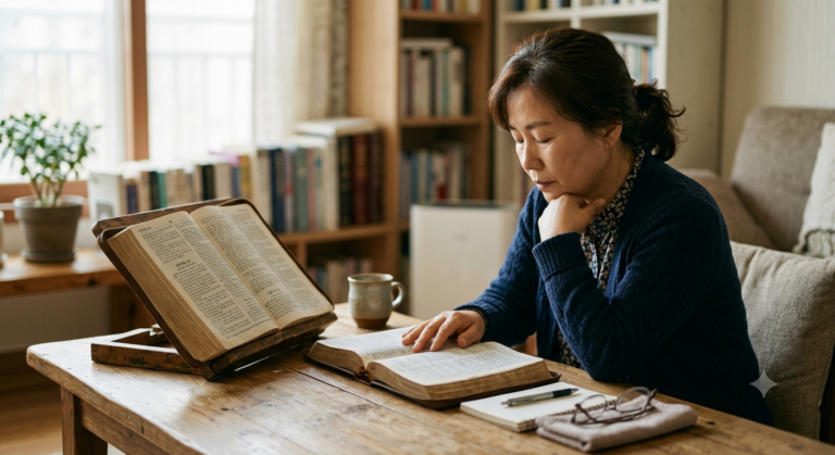 성경 읽기가 막막할 때: 단순 독서를 넘어 삶의 기준으로 만드는 법