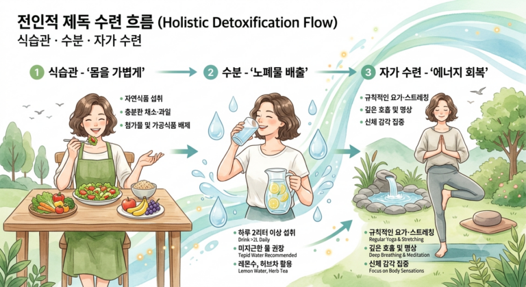 만성 피로와 노폐물 축적, 디톡스(Detox) 정의와 제대로 된 해독 수련법