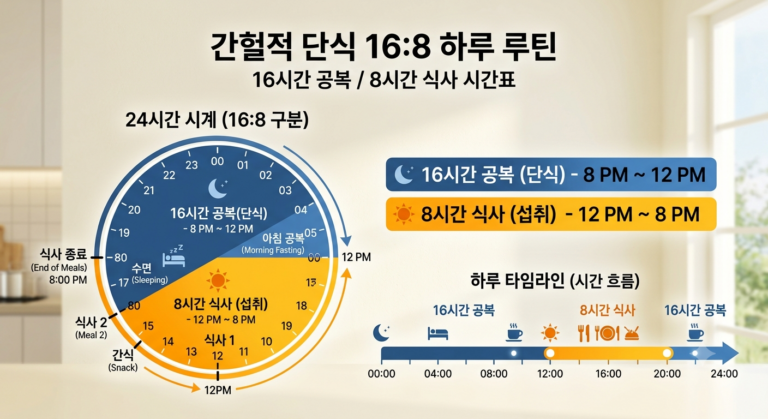 요요 없이 체중 감량 성공하는 올바른 간헐적 단식 총정리